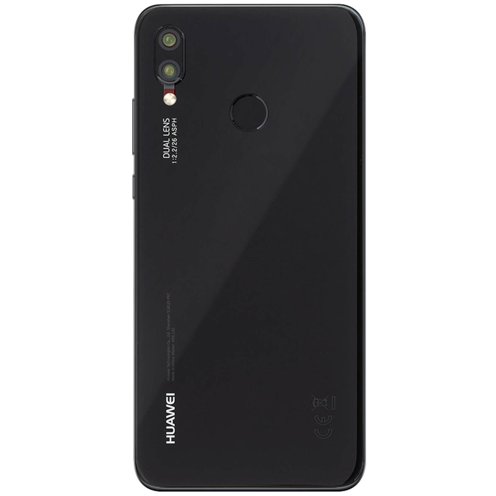 Tapa trasera con lens Huawei P20 Lite Negra